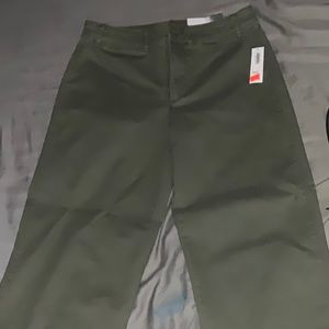 Size 4, Army green pants from Old Navy